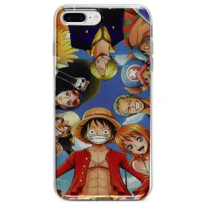 Coque Silicone One Piece Pirate Team pour iPhone SE 2020