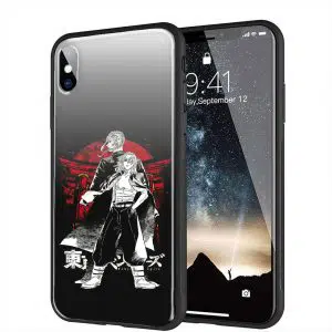 Coque Tokyo Revengers Draken pour iPhone X en Verre Trempé