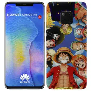 Coque Silicone One Piece Pirate Team pour Huawei Mate 20 Pro