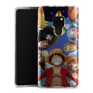 Coque Silicone One Piece Pirate Team pour Huawei Mate 20