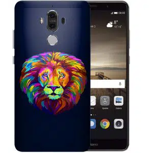 Coque Lion Color pour téléphone Huawei Mate 9