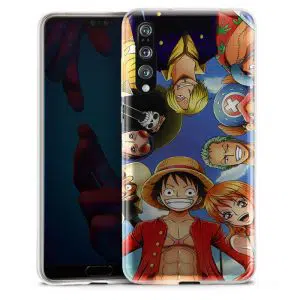 Coque Silicone One Piece Pirate Team pour Huawei P20 Pro