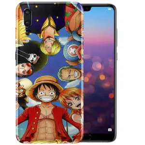 Coque Silicone One Piece Pirate Team pour P20 Huawei