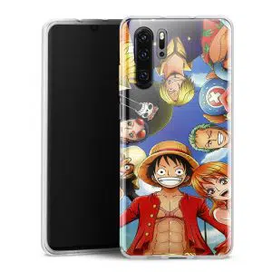 Coque Silicone One Piece Pirate Team pour P30 Pro Huawei