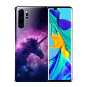 Coque Silicone Licorne Fantastique pour téléphone Huawei P30