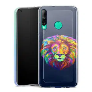 Coque Lion Color pour téléphone Huawei P40 Lite E