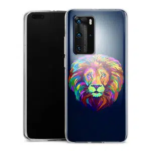 Coque Lion Color pour téléphone Huawei P40 Pro