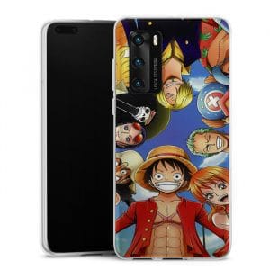 Coque Silicone One Piece Pirate Team pour Huawei P40