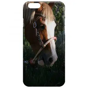 Coque iPhone 6 Cheval Paint en Silicone