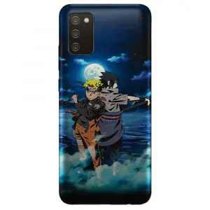 Coque Naruto Sasuke Night Light Moon Stars pour Samsung Galaxy A02S
