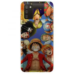 Coque Silicone One Piece Pirate Team pour Samsung Galaxy A02S