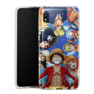 Coque Silicone One Piece Pirate Team pour Samsung Galaxy A10