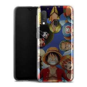 Coque Silicone One Piece Pirate Team pour Samsung Galaxy A20E