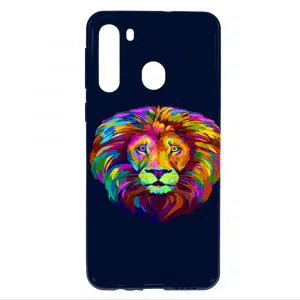 Coque Lion Color pour téléphone Samsung Galaxy A21
