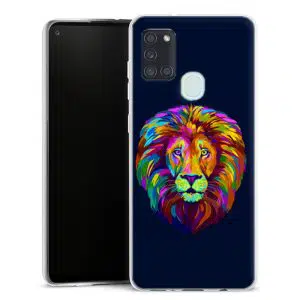 Coque Lion Color pour téléphone Samsung Galaxy A21S