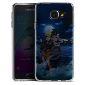 Coque Naruto Sasuke Night Light Moon Stars pour Samsung Galaxy A3 2016