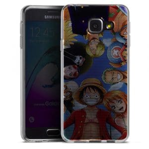 Coque Silicone One Piece Pirate Team pour Samsung Galaxy A3 2016