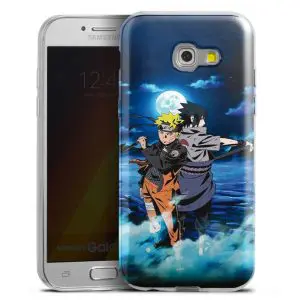 Coque Naruto Sasuke Night Light Moon Stars pour Samsung Galaxy A3 2017