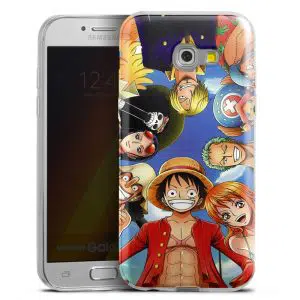 Coque Silicone One Piece Pirate Team pour Samsung Galaxy A3 2017