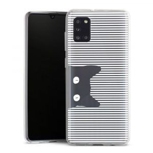 Coque silicone Black Cat pour Samsung Galaxy A31
