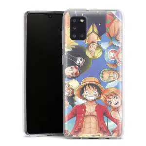 Coque Silicone One Piece Pirate Team pour Samsung Galaxy A31