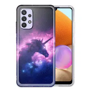 Coque Silicone Licorne Fantastique pour téléphone Samsung Galaxy A32 4G