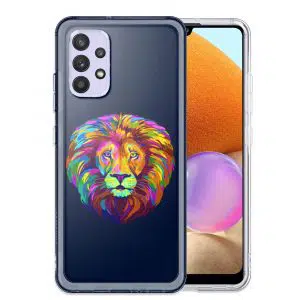 Coque Lion Color pour téléphone Samsung Galaxy A32 4G