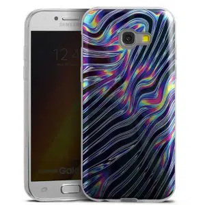 Coque Silicone Multi Color Zebre pour Samsung Galaxy A5 2017