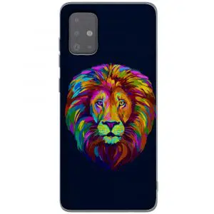 Coque Lion Color pour téléphone Samsung Galaxy A51