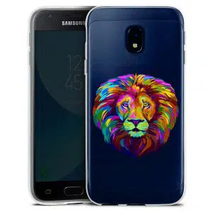 Coque Lion Color pour téléphone Samsung Galaxy J3 2017