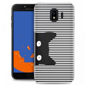 Coque silicone Black Cat pour Samsung Galaxy J4 2018