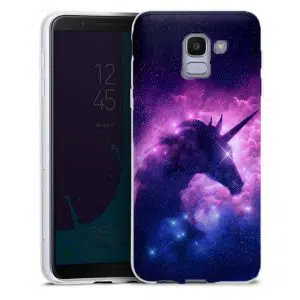 Coque Silicone Licorne Fantastique pour téléphone Samsung Galaxy J6 2018