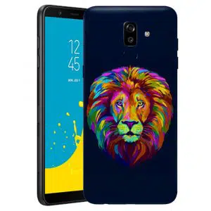 Coque Lion Color pour téléphone Samsung Galaxy J8 2018