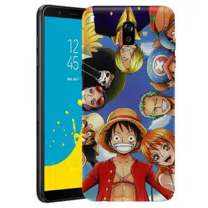 Coque Silicone One Piece Pirate Team pour Samsung Galaxy J8 2018