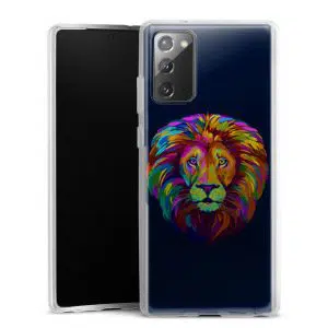 Coque Lion Color pour téléphone Samsung Galaxy Note 20
