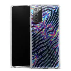 Coque Silicone Multi Color Zebre pour Samsung Galaxy Note 20