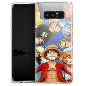 Coque Silicone One Piece Pirate Team pour Samsung Galaxy Note 8