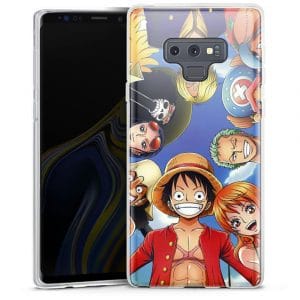 Coque Silicone One Piece Pirate Team pour Samsung Galaxy Note 9