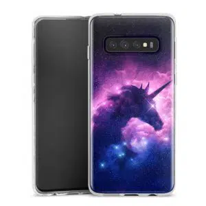 Coque Silicone Licorne Fantastique pour téléphone Samsung Galaxy S10