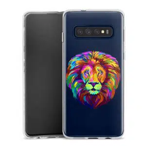Coque Lion Color pour téléphone Samsung Galaxy S10