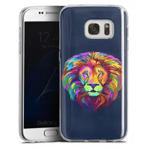 Coque Lion Color pour téléphone Samsung Galaxy S7