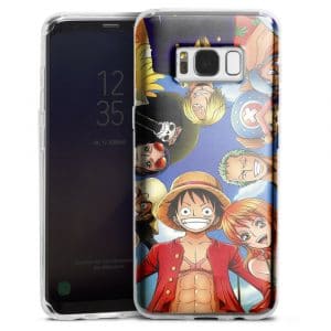 Coque Silicone One Piece Pirate Team pour Samsung Galaxy S8