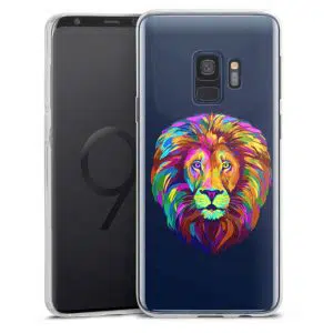 Coque Lion Color pour téléphone Samsung Galaxy S9