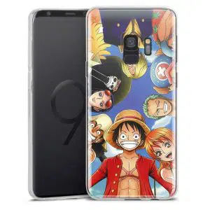 Coque Silicone One Piece Pirate Team pour Samsung Galaxy S9