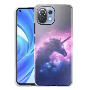 Coque Silicone Licorne Fantastique pour téléphone Xiaomi Mi 11 Lite