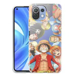 Coque Silicone One Piece Pirate Team pour Xiaomi Mi 11 Lite