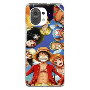 Coque Silicone One Piece Pirate Team pour Xiaomi Mi 11
