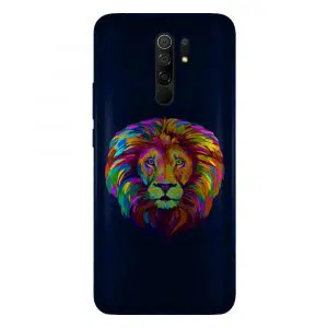 Coque Lion Color pour téléphone Xiaomi Redmi 9