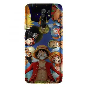 Coque Silicone One Piece Pirate Team pour Xiaomi redmi 9