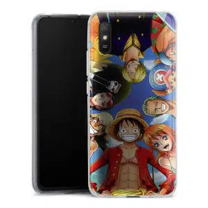 Coque Silicone One Piece Pirate Team pour Xiaomi Redmi 9A